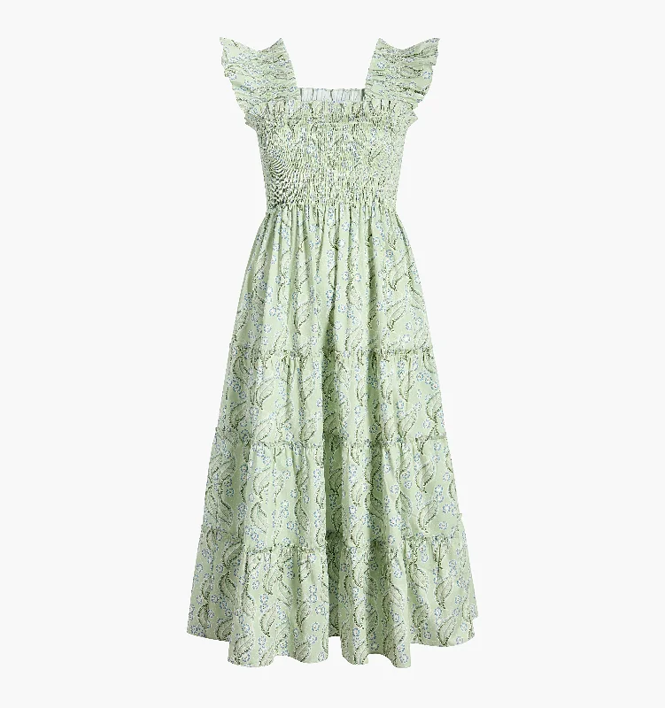 The Ellie Nap Dress - F. Steiner & Co. Archive Eucalyptus Floral